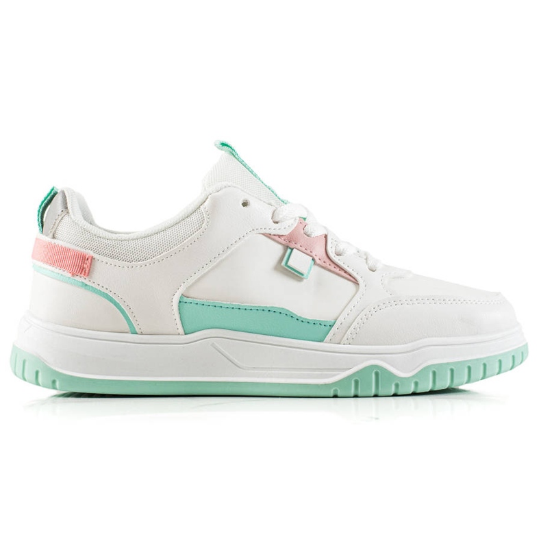 TRENDI Mentă Pantofi sport alb verde