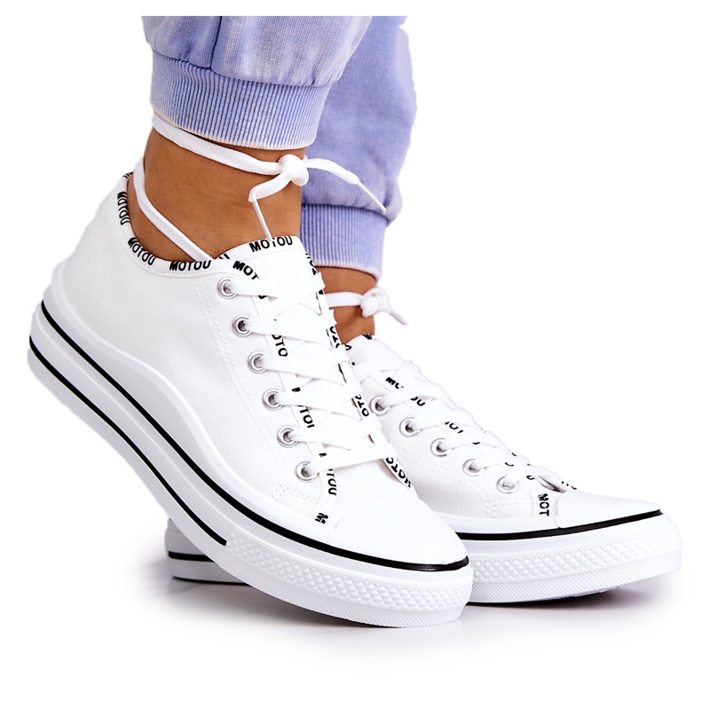 S.Barski Tenisi albi Menifee de damă