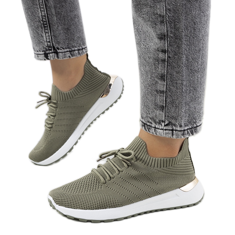 Adidasi sport verde Ellice kaki Adidasi sport verde Ellice kaki