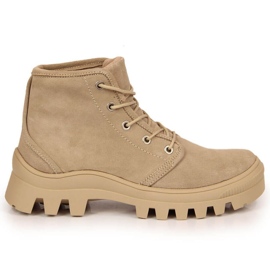 Adidași din piele Filippo W PAW325A bej