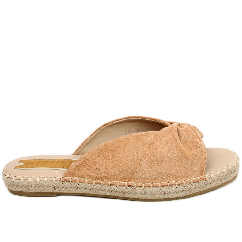Espadrile Teit Camel maro
