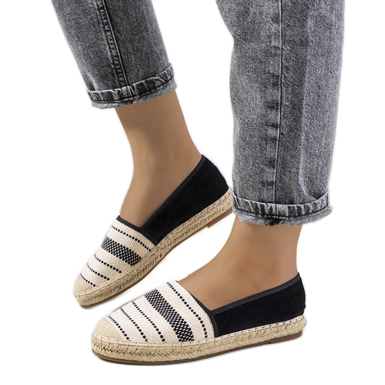 Espadrile Juulke negre negru Espadrile Juulke negre negru