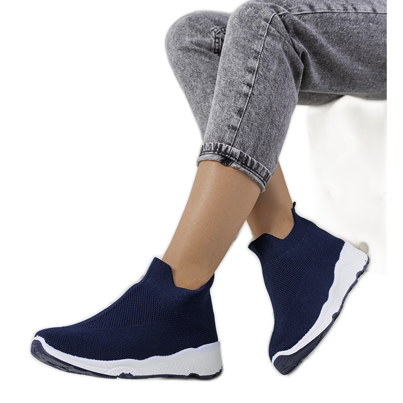 Tenisi Roes bleumarin la glezna albastru