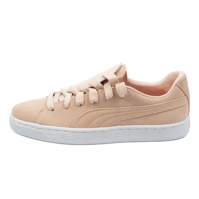 Puma suede crush frosted W 370194 01 bej