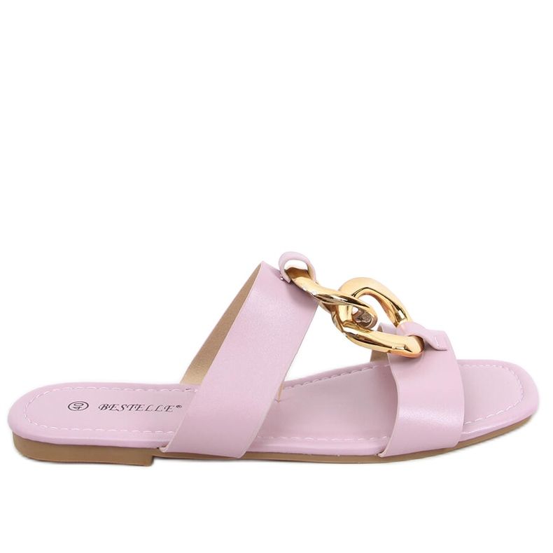 Papuci cu lanț Saud Purple roz