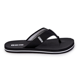 Slapi pentru bărbați Big Star JJ174519 Negru