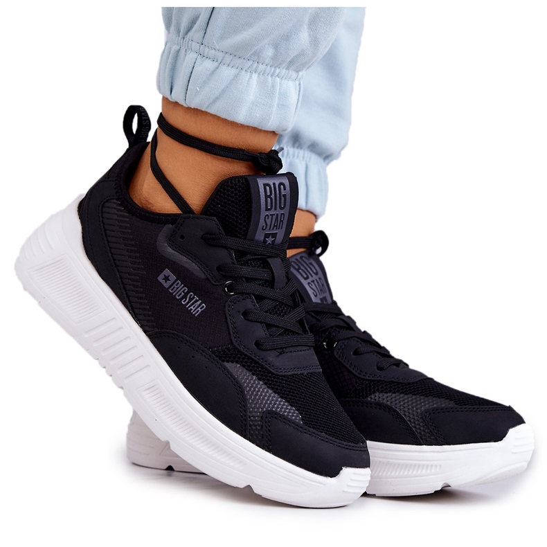 Pantofi sport la modă Big Star JJ274598 Negru