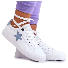 Tenisi din piele Star Big Star JJ274240 Alb Tenisi din piele Star Big Star JJ274240 Alb