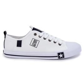 Pantofi de sport pentru bărbați Big Star JJ174137 alb Pantofi de sport pentru bărbați Big Star JJ174137 alb