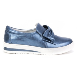 Pantofi Filippo DP211 / 18 Bl albastru