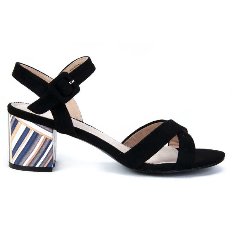 Sandale Filippo DS818 / 19 Bk Black negru