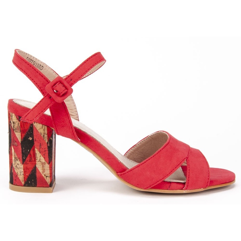 Filippo DS775 / 19 Rd Sandale roșii roșu Filippo DS775 / 19 Rd Sandale roșii roșu
