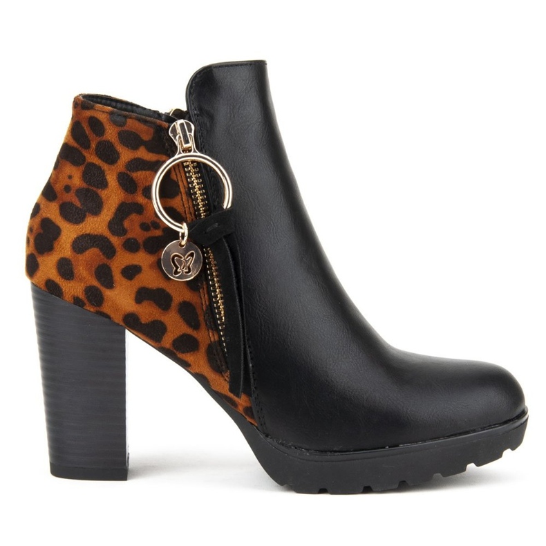 Cizme Filippo DBT1007 / 19 Bk Br Black Brown maro negru