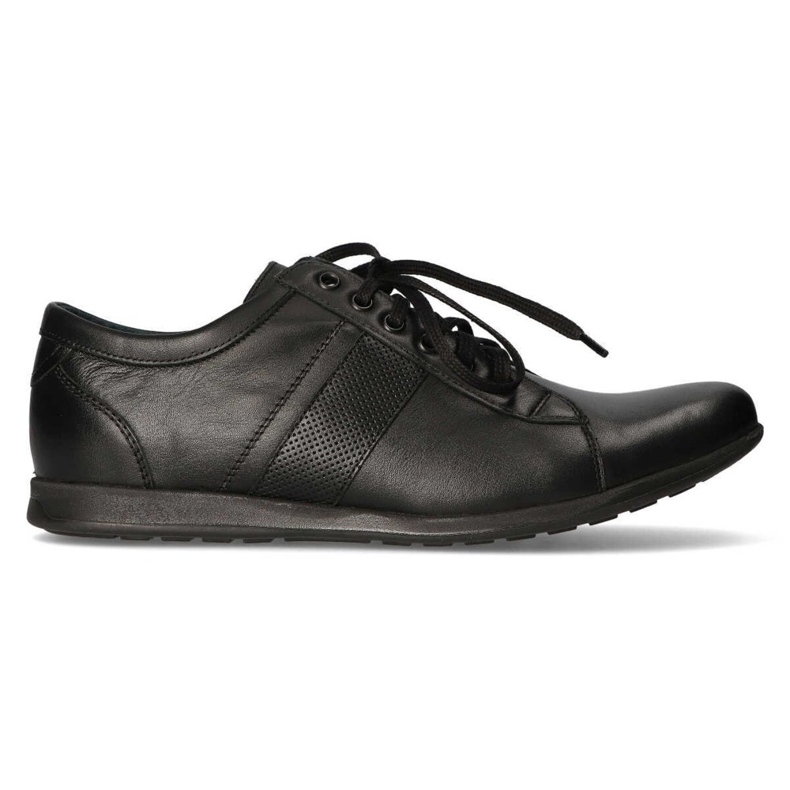Pantofi din piele Filippo 2063 negru