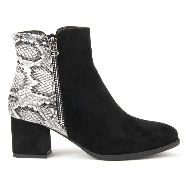 Cizme Filippo DBT977 / 19 Bk Gr Black Grey negru