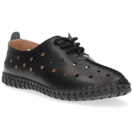 Pantofi Filippo DP1225 / 20 Bk Black negru