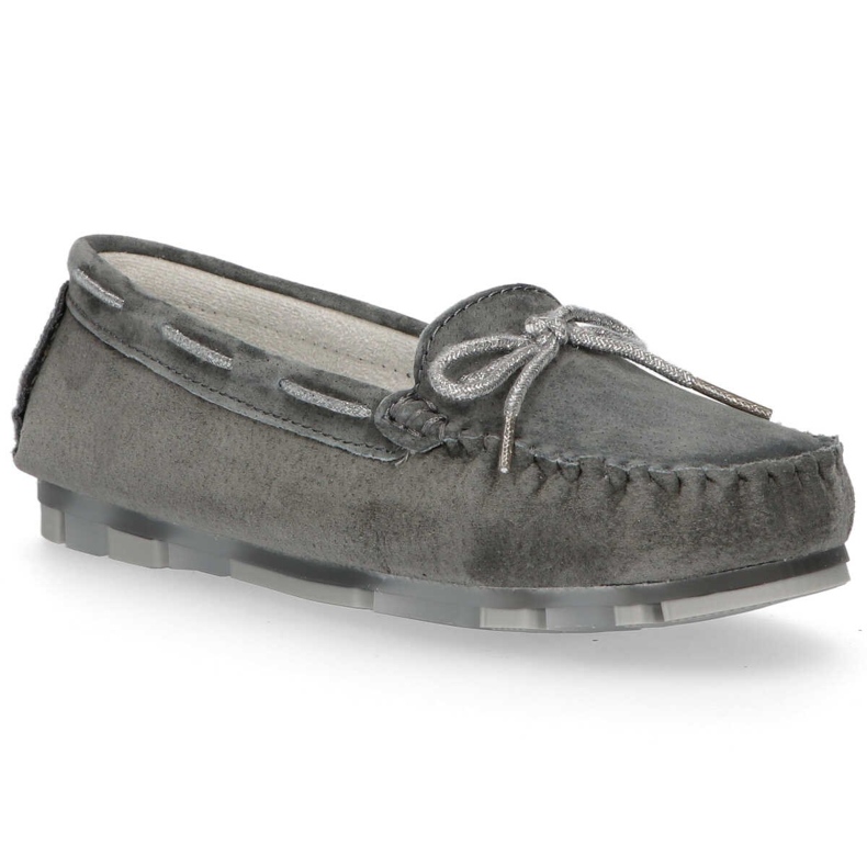 Mocasini din piele Filippo DP1203 / 20 Gr gri Mocasini din piele Filippo DP1203 / 20 Gr gri
