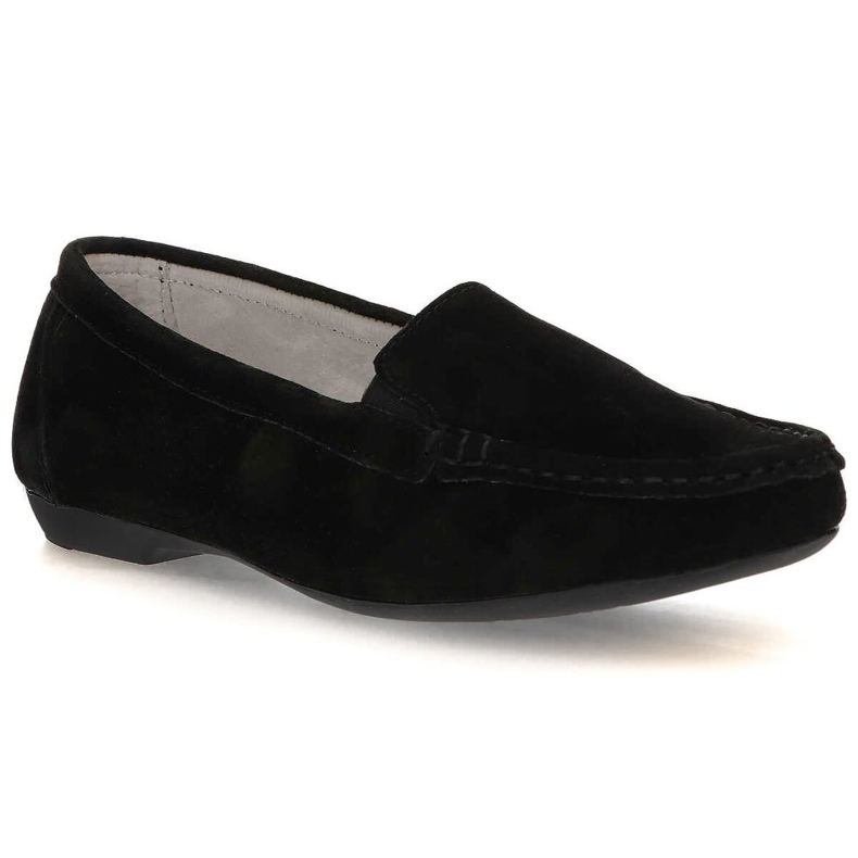 Mocasini din piele Filippo DP644 / 20 Bk negru