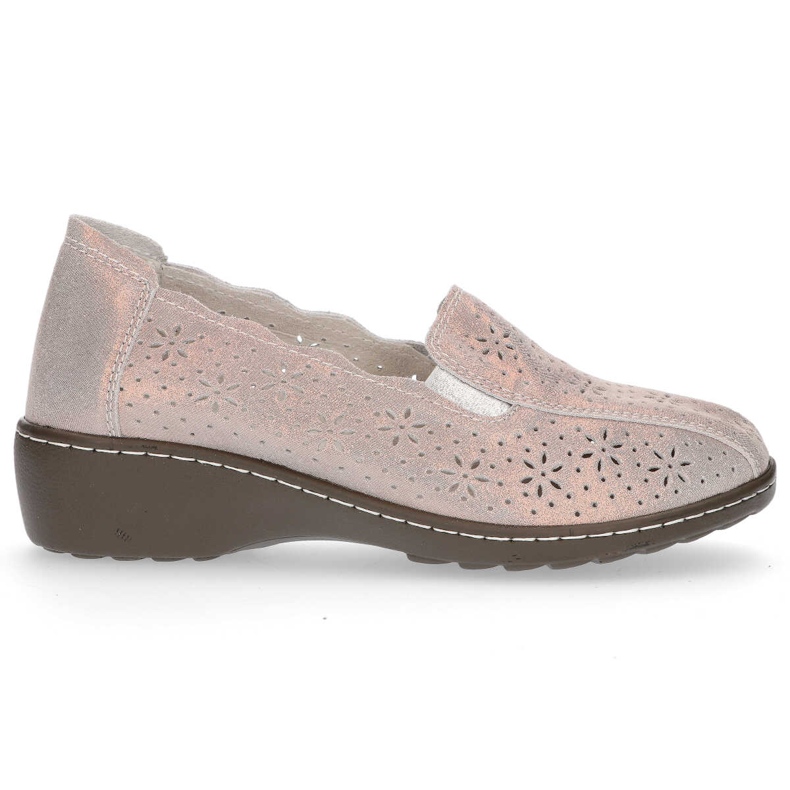 Pantofi Filippo DP754 / 20 Go Gold roz de aur galben