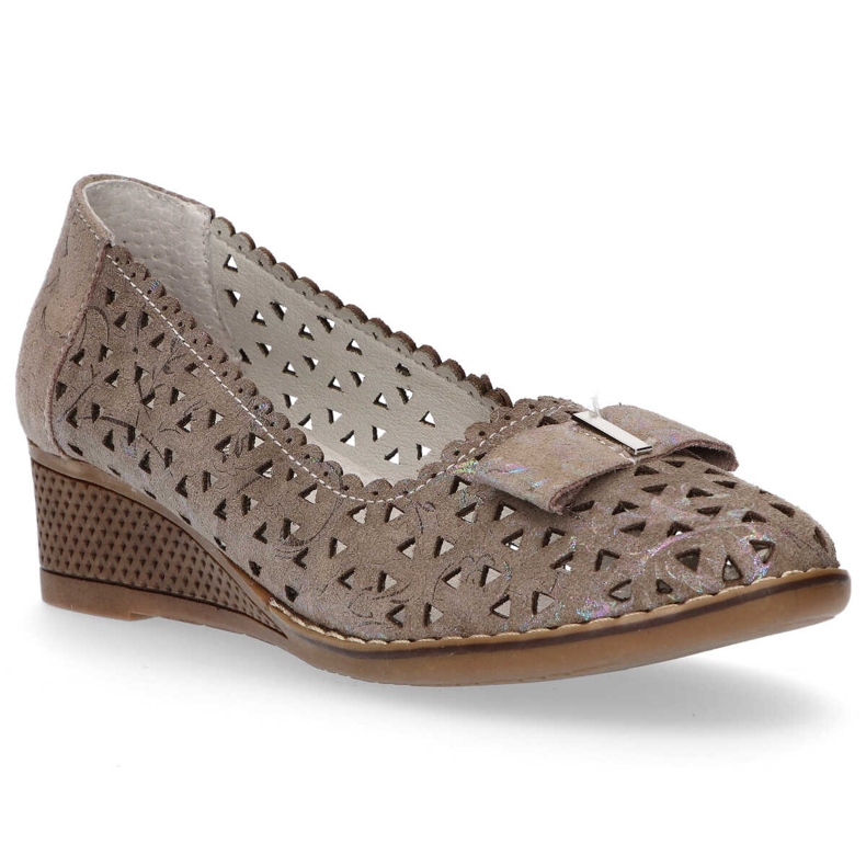 Pantofi din piele Filippo DP752 / 20 Gr gri Pantofi din piele Filippo DP752 / 20 Gr gri