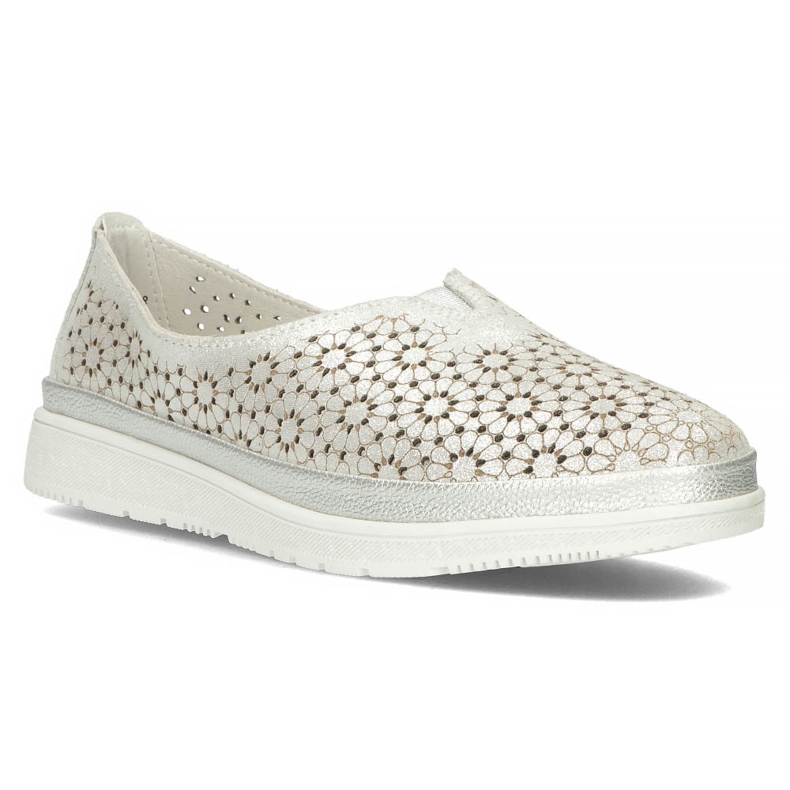 Pantofi Filippo DP1400 / 20 Si Silver kaki argint gri verde Pantofi Filippo DP1400 / 20 Si Silver kaki argint gri verde