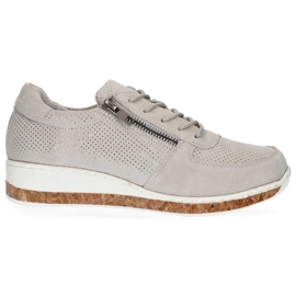 Pantofi din piele Filippo DP1252 / 20 Gr gri Pantofi din piele Filippo DP1252 / 20 Gr gri
