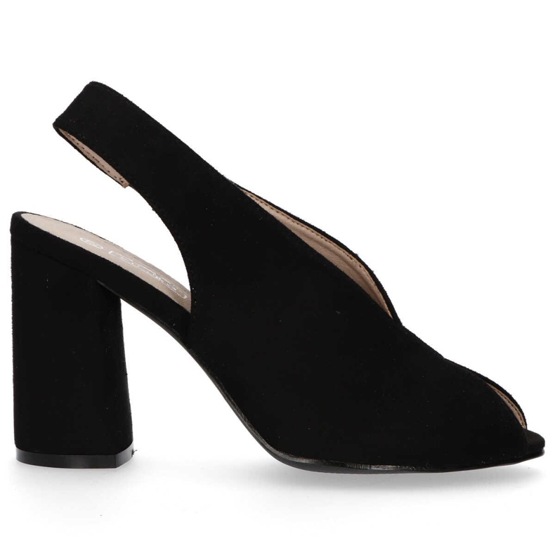 Filippo DS1292 / 20 Bk Sandale negre negru Filippo DS1292 / 20 Bk Sandale negre negru