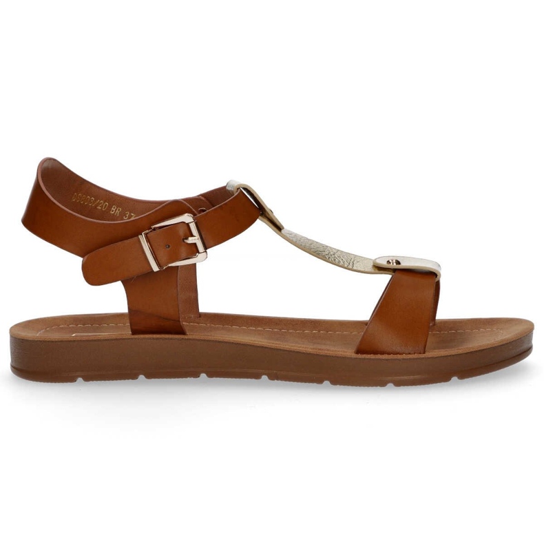 Sandale maro Filippo DS105 / 20 Br galben