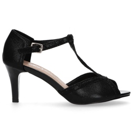 Sandale Filippo DS1360 / 20 Bk negre negru