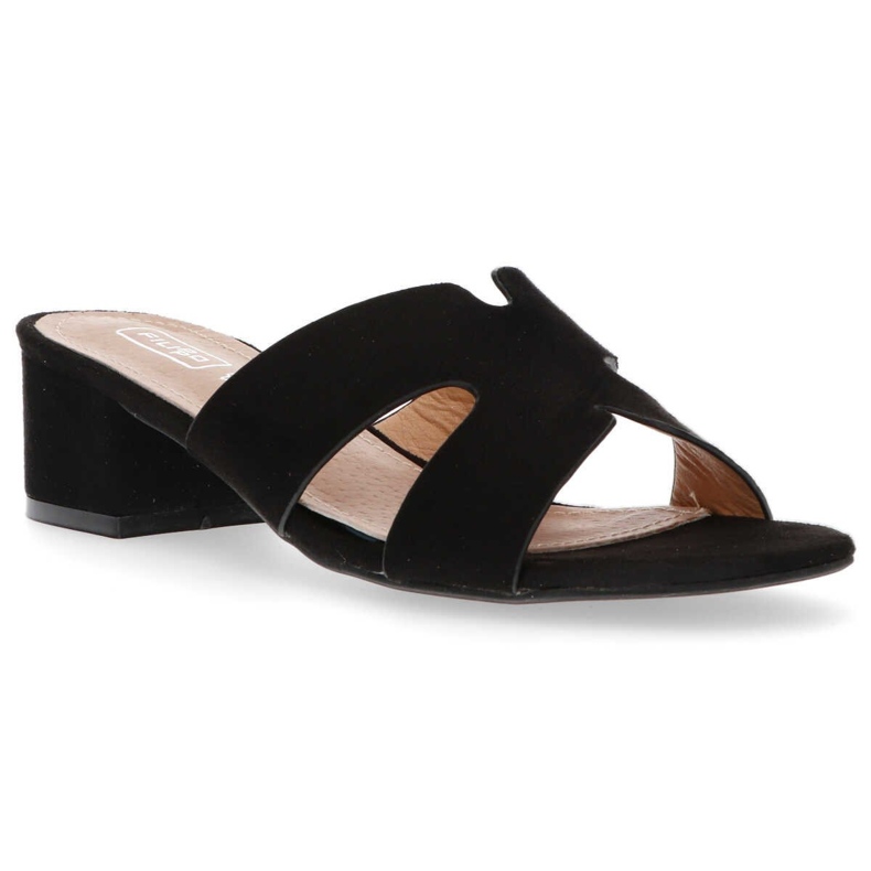 Filippo DK1358 / 20 Bk papuci negri negru