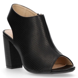 Sandale Filippo DBT44 / 16 Bk negre negru