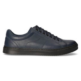 Pantofi din piele Filippo 2019 bleumarin albastru marin