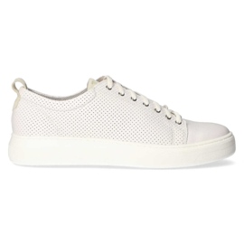 Pantofi din piele Filippo 1476 Alb
