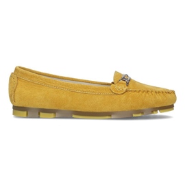 Mocasini din piele Filippo DP1202 / 21 Yl galben Mocasini din piele Filippo DP1202 / 21 Yl galben