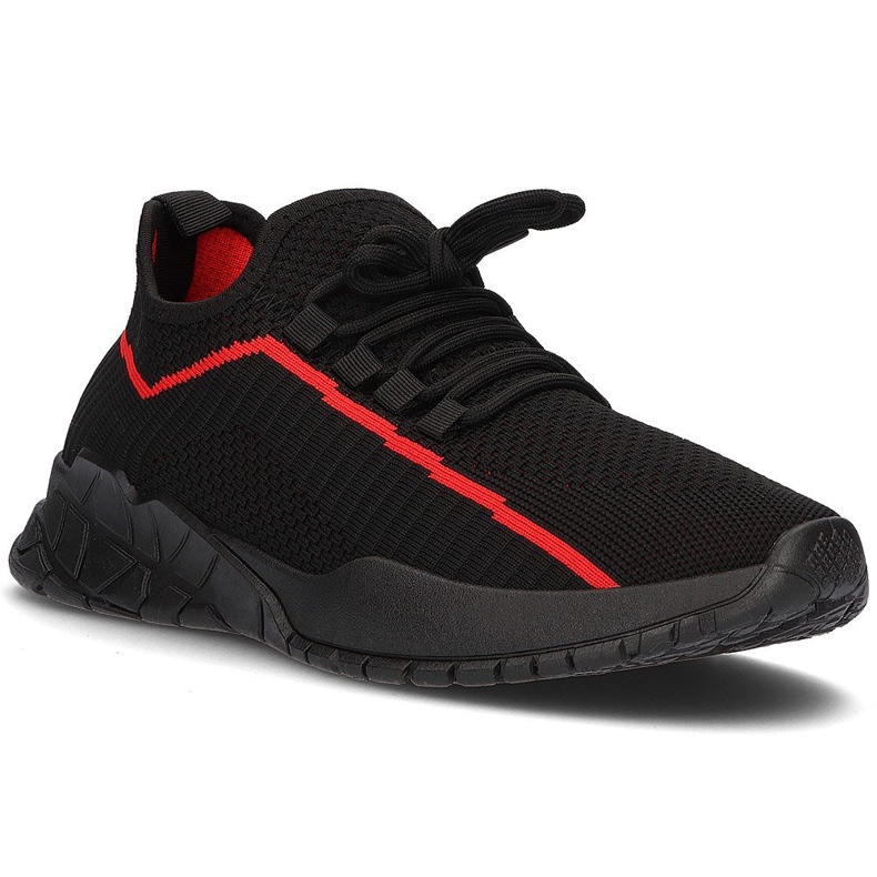 Adidași bărbați Filippo MTN2291 / 21 Bk Rd negru roșu