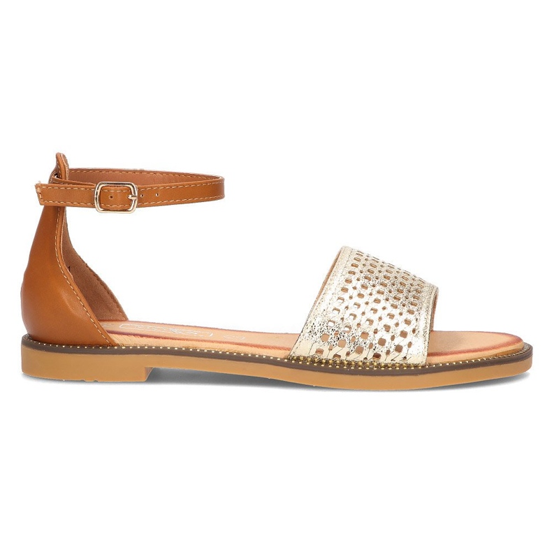 Sandale maro Filippo DS2102 / 21 Go Br de aur