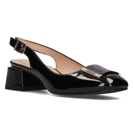 FILIPPO DP2086 / 21 Bk tocuri inalte negre negru