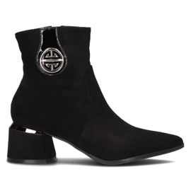 Cizme Filippo negre DBT3129 / 21 Bk negru Cizme Filippo negre DBT3129 / 21 Bk negru