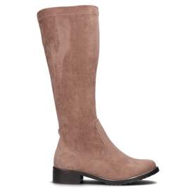 Cizme Filippo DKZ3120 / 21 Tp taupe maro Cizme Filippo DKZ3120 / 21 Tp taupe maro