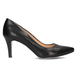 Pompi piele Filippo 1062 Black negru Pompi piele Filippo 1062 Black negru