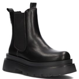 Cizme Filippo DBT3002 / 21 Bk negre negru