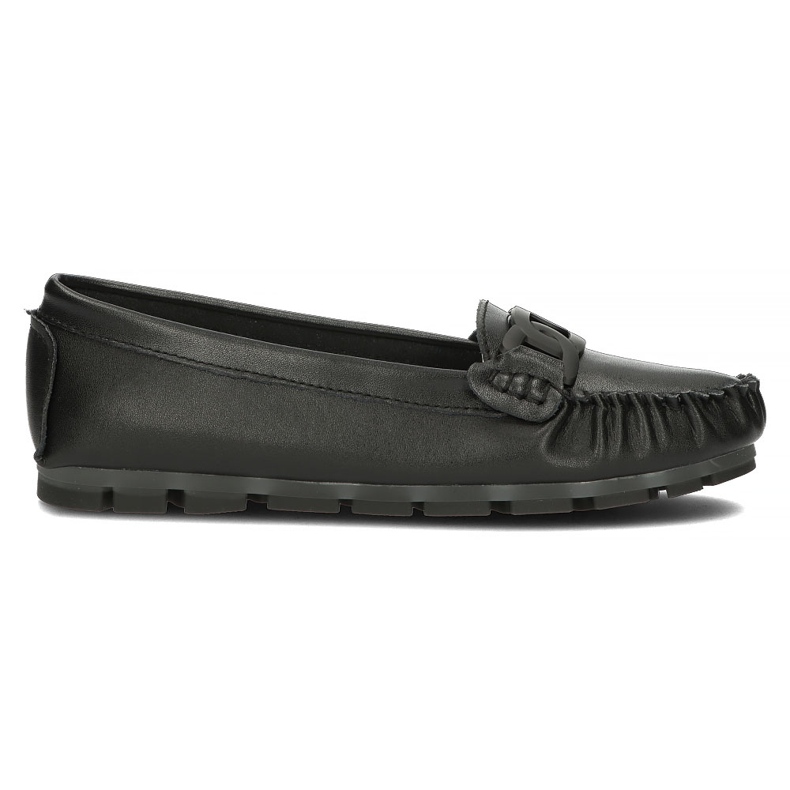 Mocasini din piele Filippo DP3629 / 22 Bk negru
