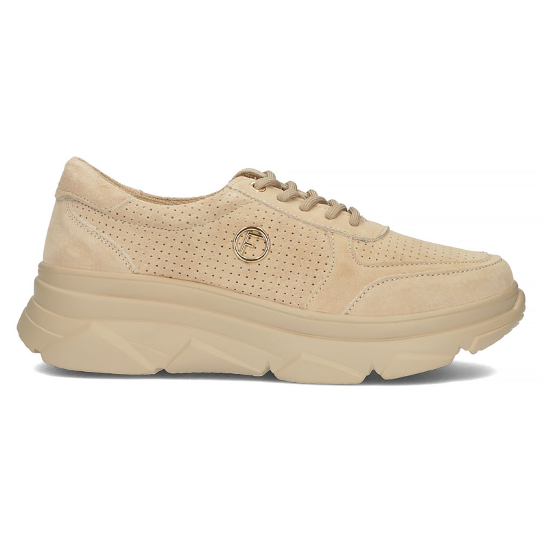 Tenisi din piele Filippo DP2138 / 22 Be Be bej
