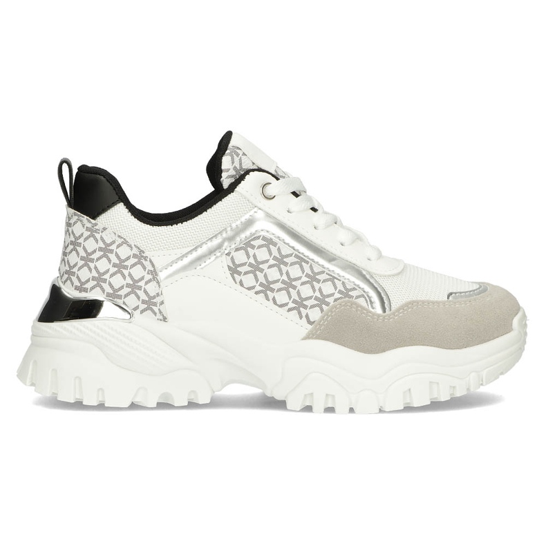 Tenisi Filippo BB116 alb si negru