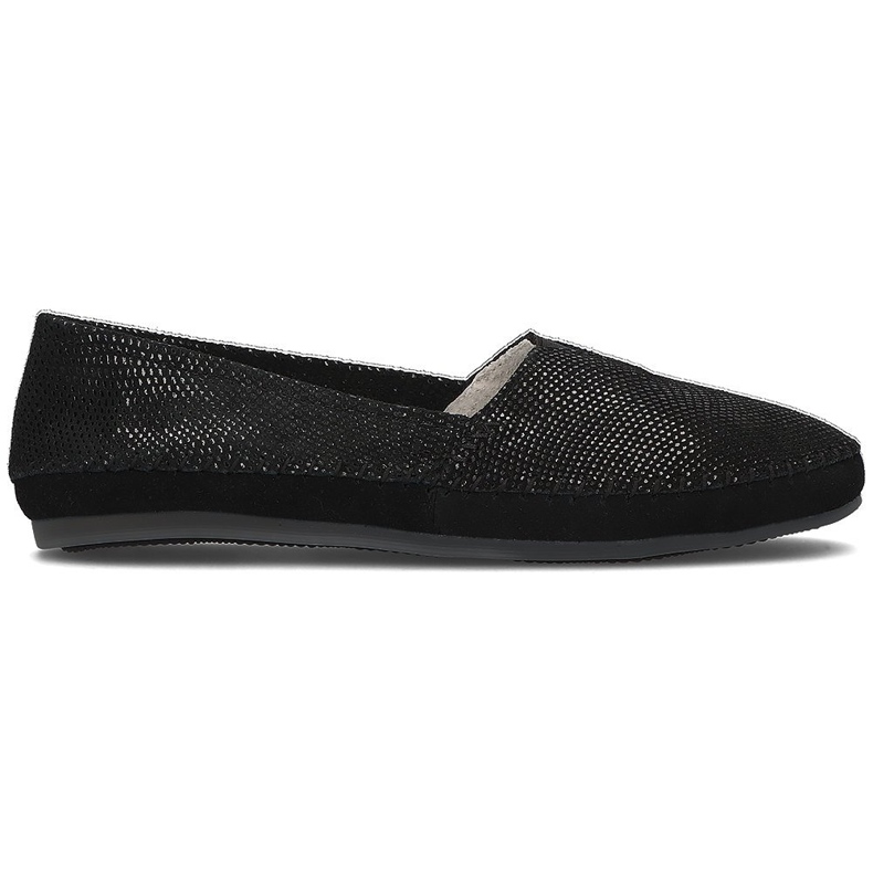 Pantofi din piele Filippo DP031 / 22 Bk negru