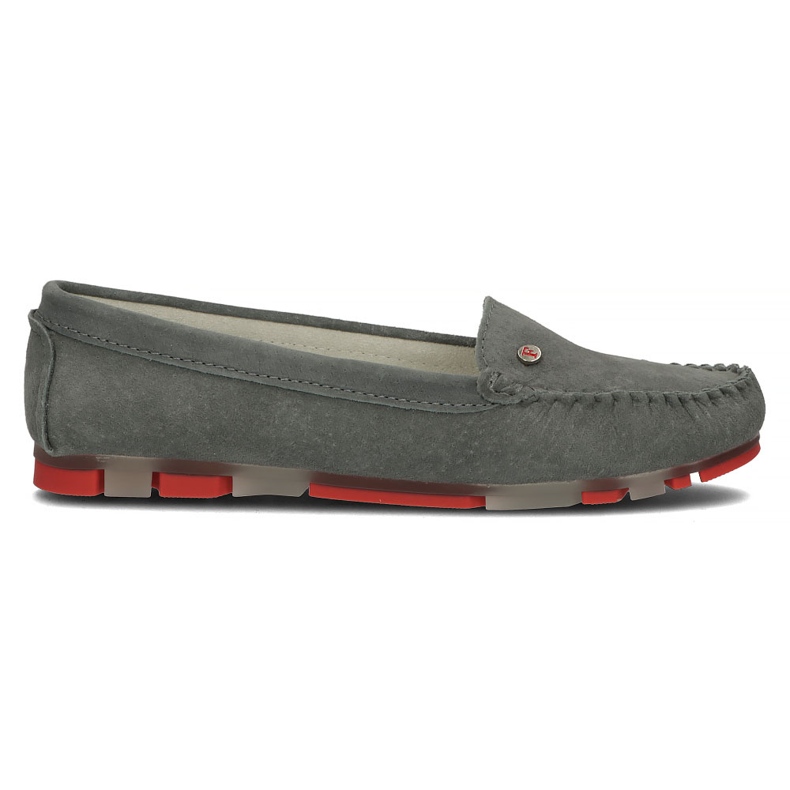 Mocasini Filippo DP2037 / 22 Gr Rd piele gri Mocasini Filippo DP2037 / 22 Gr Rd piele gri