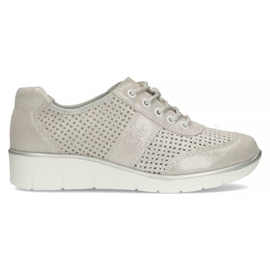 Pantofi din piele Filippo DP028 / 22 Si argintiu gri Pantofi din piele Filippo DP028 / 22 Si argintiu gri