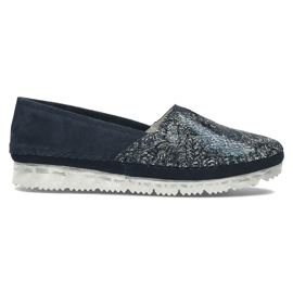Pantofi din piele Filippo DP2147 / 22 Nv bleumarin albastru marin Pantofi din piele Filippo DP2147 / 22 Nv bleumarin albastru marin