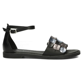 Sandale Filippo DS1286 / 22 Bk Mlt Multicolore negru