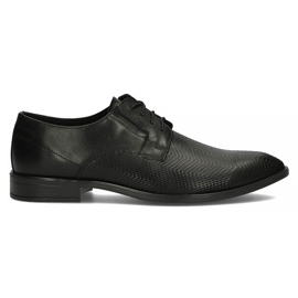 Pantofi din piele Filippo F56-73-51 negru Pantofi din piele Filippo F56-73-51 negru